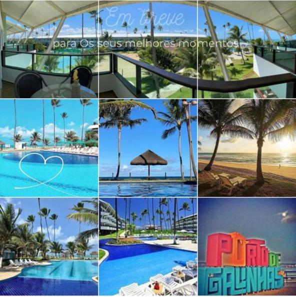Excelente Flat 3 Quartos Pra 10 Pessoas No Ancorar Flat Resort Pôrto das Galinhas Kültér fotó
